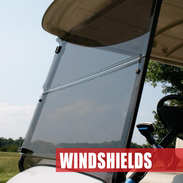 Classic Accessories Deluxe Golf Cart Portable Windshield