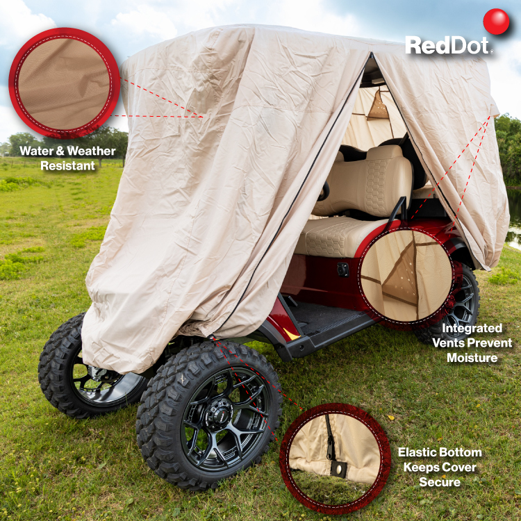 RedDot 84” Top Golf Cart Storage Cover