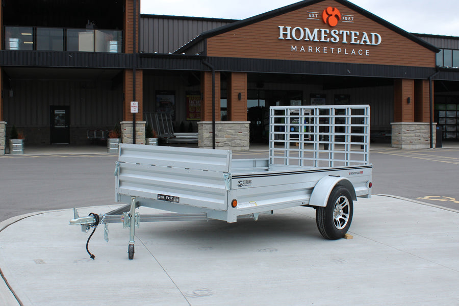 2025 Homestead 610XL 6x10 Utility Trailer - 72-120-TLXLA
