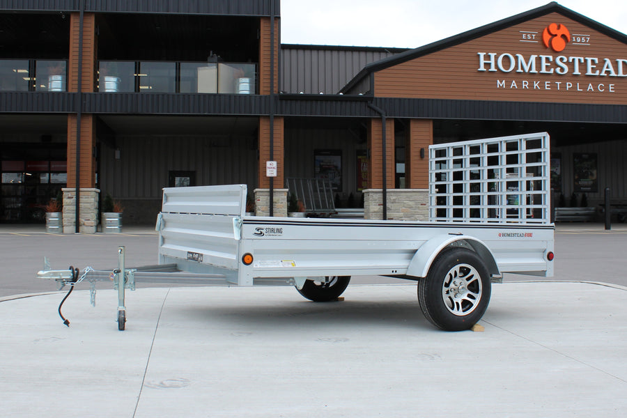 2025 Homestead 610XL 6x10 Utility Trailer - 72-120-TLXLA