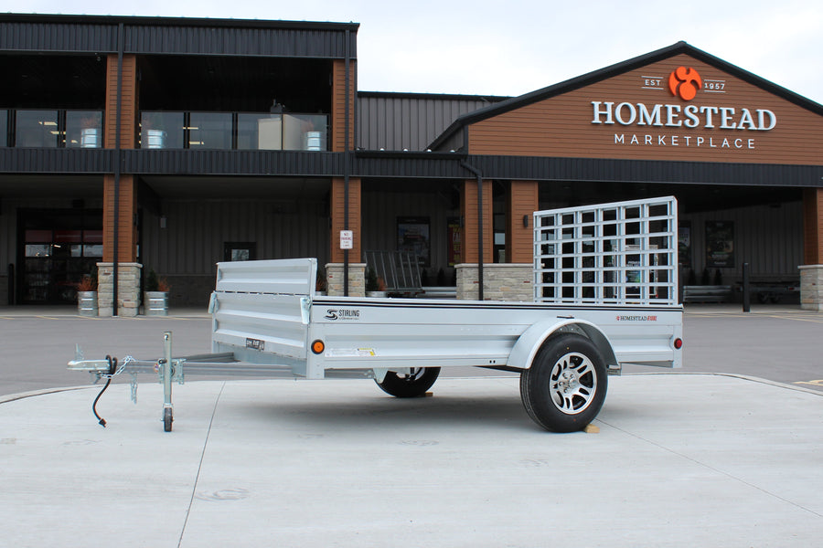 2025 Homestead 610XL 6x10 Utility Trailer - 72-120-TLXLA