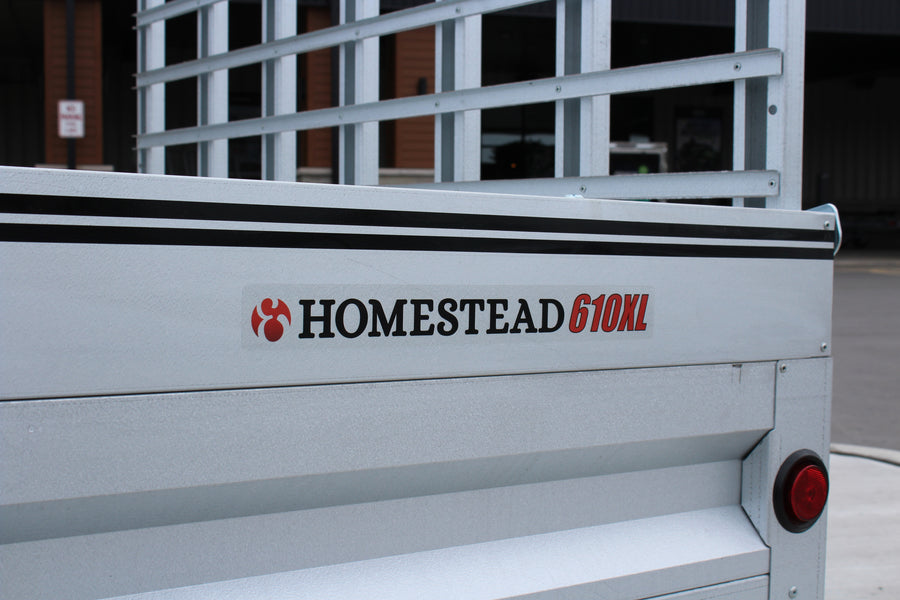 2025 Homestead 610XL 6x10 Utility Trailer - 72-120-TLXLA