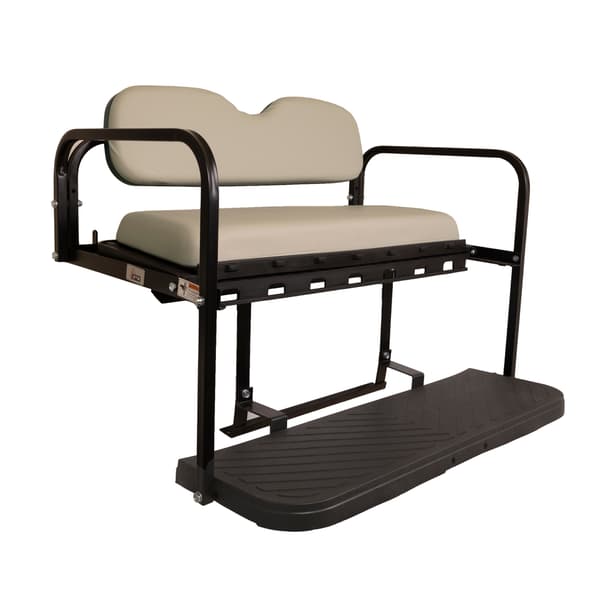 GTW® MACH3 Rear Flip Seat for Yamaha Drive2 - Stone Grey