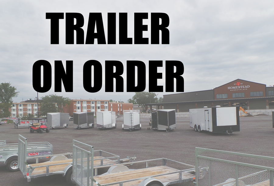 N & N - 20' 7 Ton Equipment Trailer (PRE-ORDER)