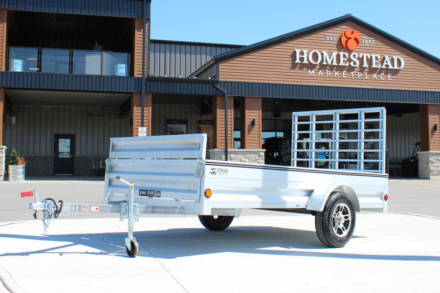 2025 Homestead 510XL 5x10 Utility Trailer - 60-120TLXLA