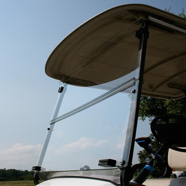 Yamaha Drive2 - 2017+ Fold Down Acrylic Windshield - Clear