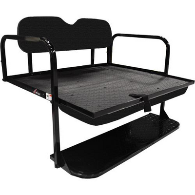Rear Flip Seat Kit Yamaha Drive - Black