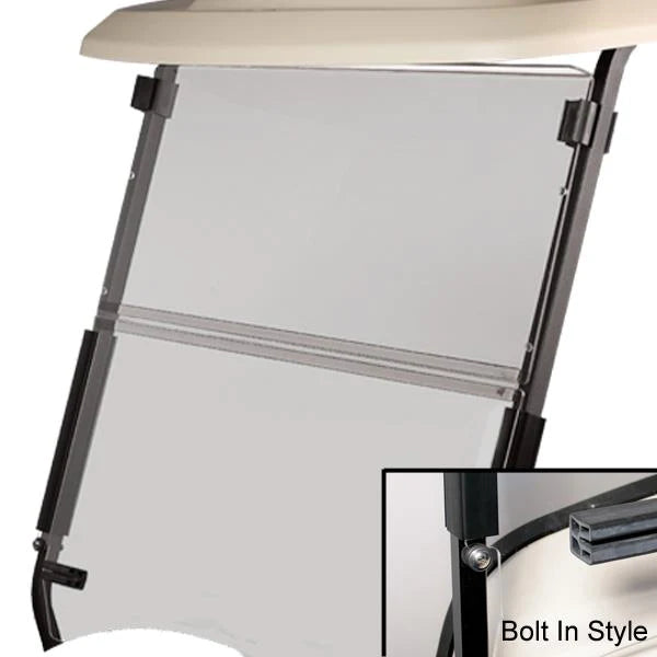 EzGo RXV Fold Down Acrylic Windshield - Tinted