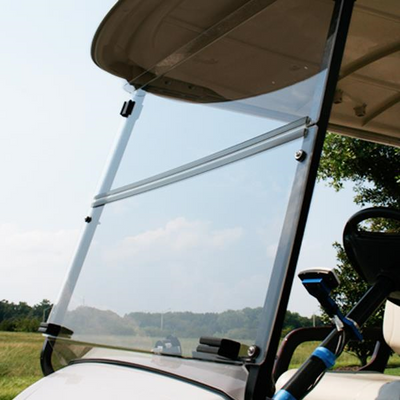 Yamaha G29/Drive Fold Down Acrylic Windshield - Clear
