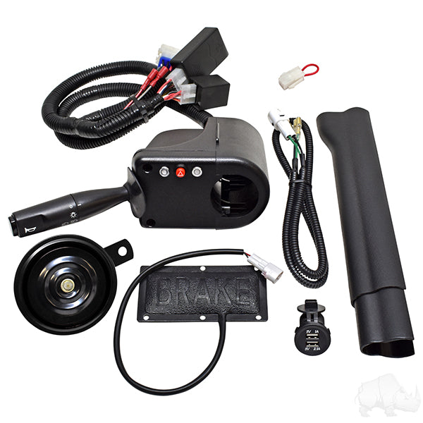 Universal Turn Signal Kit with Brake Pad, 12V