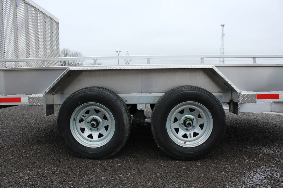 2026 Triumph 80x12 Galvanized Utility Trailer