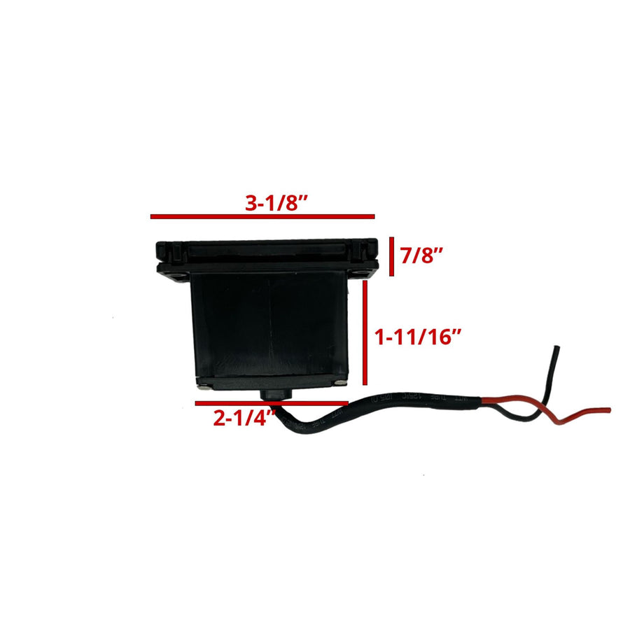 12V Charging Center with 12V Outlet and USB