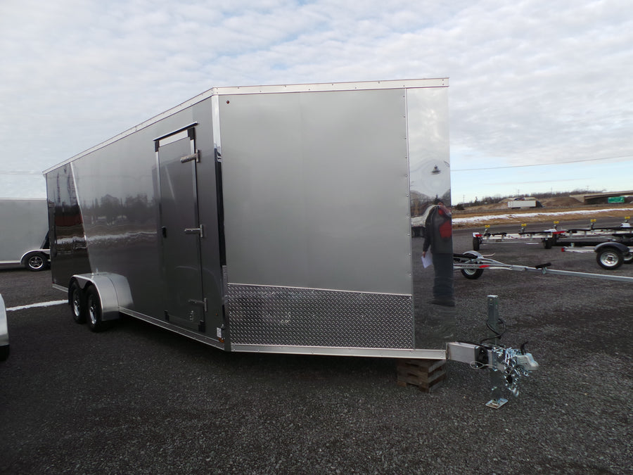 2024 Ameralite 7x27 Drive In/Out Snowmobile Trailer ADXST727TA2