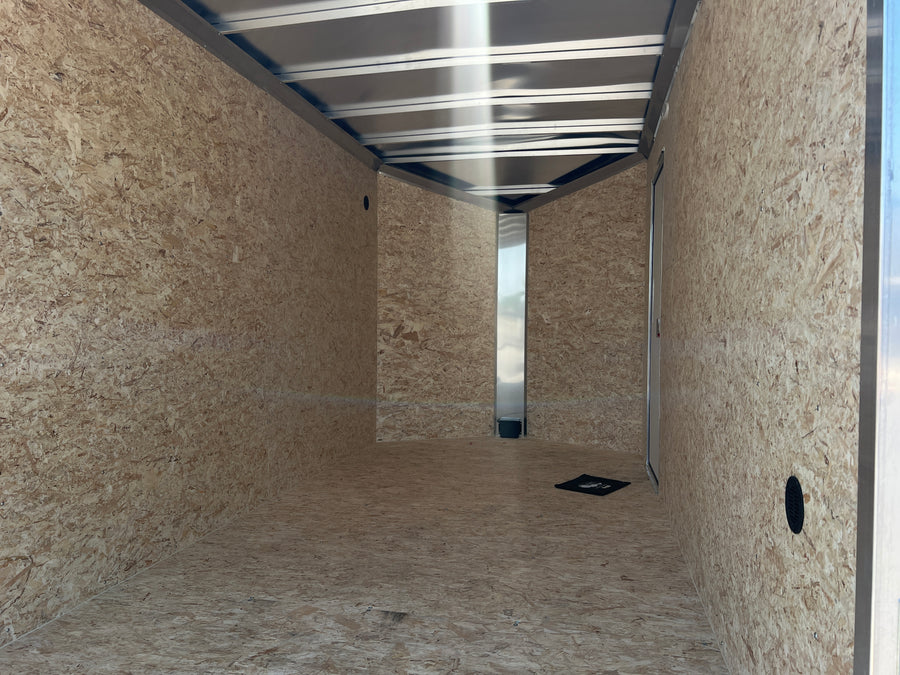 2026 Lightning 7x14 Aluminum Frame Enclosed Trailer