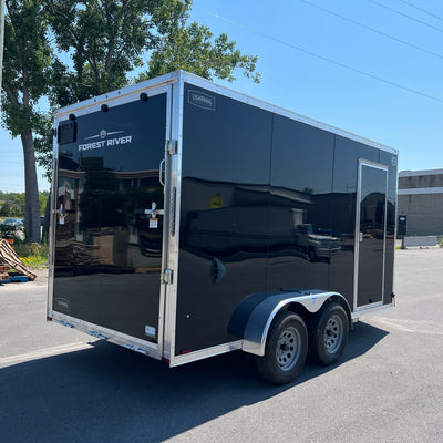 2026 Lightning 7x14 Aluminum Frame Enclosed Trailer