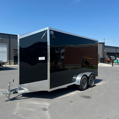 2026 Lightning 7x14 Aluminum Frame Enclosed Trailer