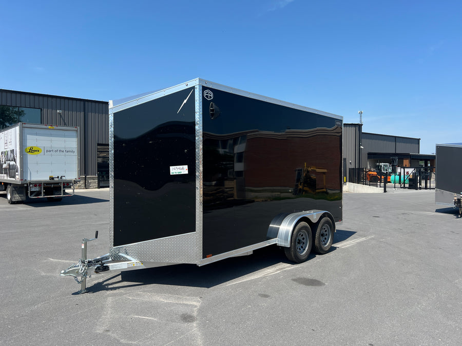2026 Lightning 7x14 Aluminum Frame Enclosed Trailer