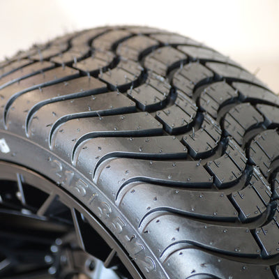 12” GTW Stellar Matte Black with Mamba Low-Profile (SET OF 4)