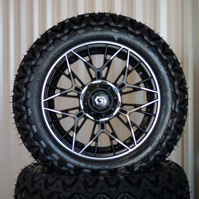 14” GTW Stellar Machined/Black with 23" Predator (SET OF 4)