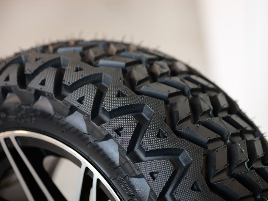 14" Stealth Machined/Black with 23" Predator (SET OF 4)
