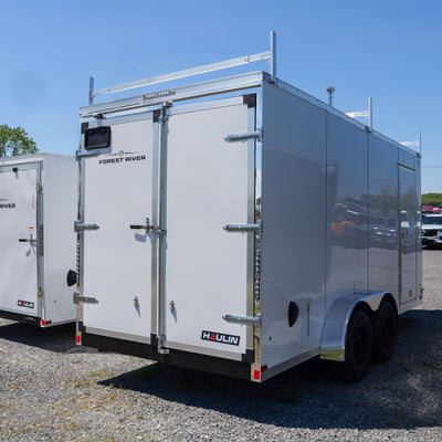 2027 Haulin 7x16 Enclosed Trailer with Ladder Racks