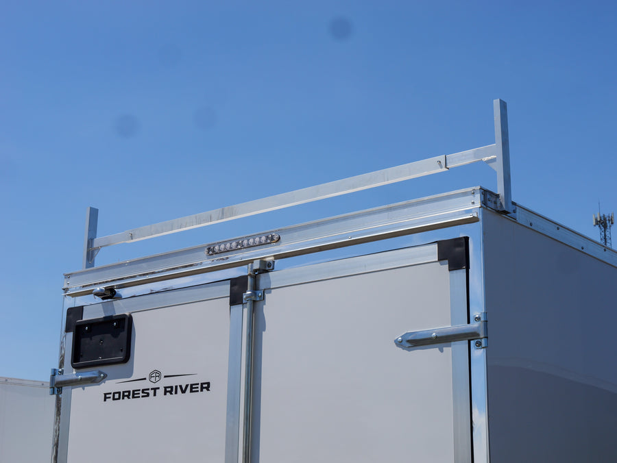 2027 Haulin 7x16 Enclosed Trailer with Ladder Racks
