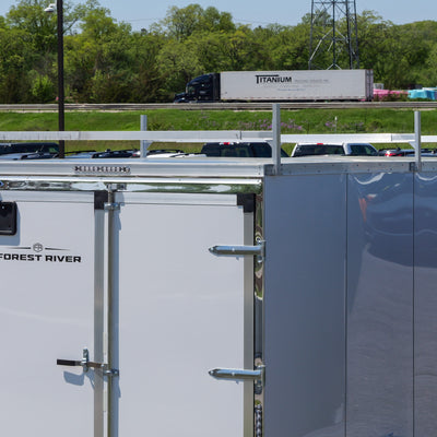 2027 Haulin 7x16 Enclosed Trailer with Ladder Racks