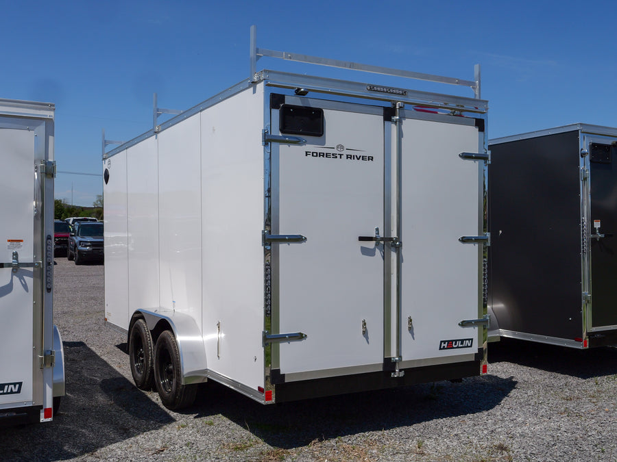 2027 Haulin 7x16 Enclosed Trailer with Ladder Racks