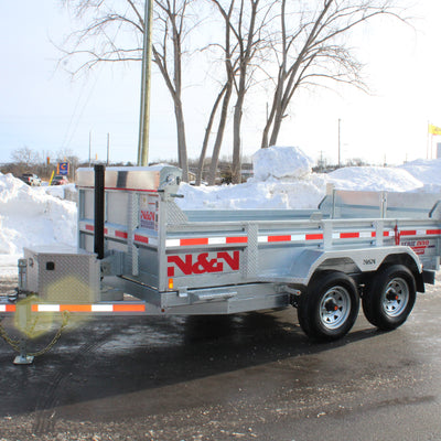ON ORDER - 2026 N & N 6x12 Dump Trailer - STOD5-612G205
