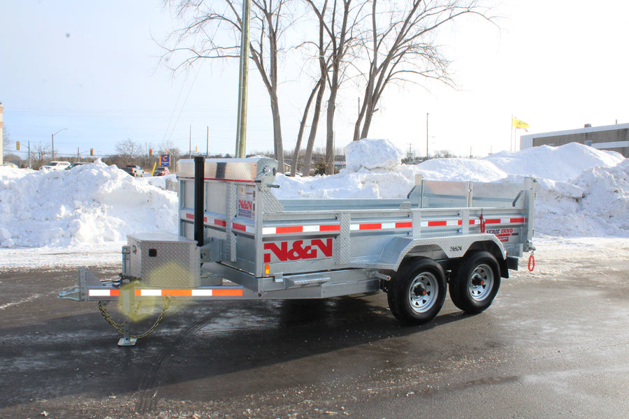 ON ORDER - 2026 N & N 6x12 Dump Trailer - STOD5-612G205