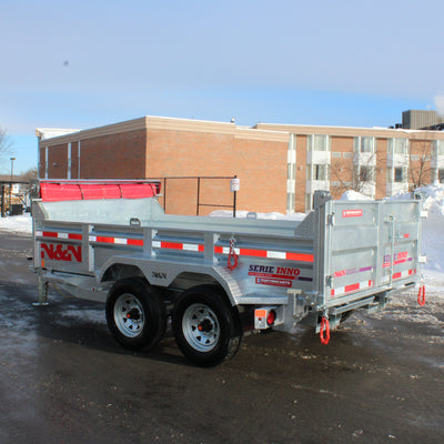 ON ORDER - 2026 N & N 6x12 Dump Trailer - STOD5-612G205
