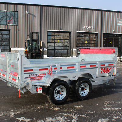 ON ORDER - 2026 N & N 6x12 Dump Trailer - STOD5-612G205