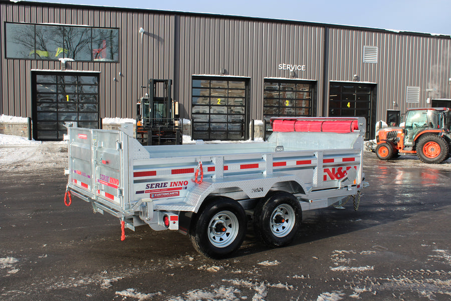 ON ORDER - 2026 N & N 6x12 Dump Trailer - STOD5-612G205