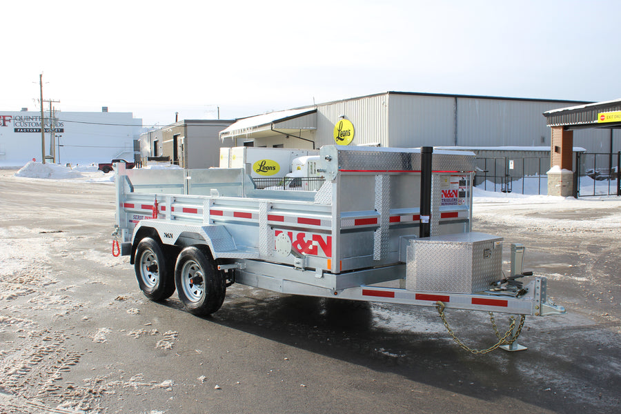 ON ORDER - 2026 N & N 6x12 Dump Trailer - STOD5-612G205