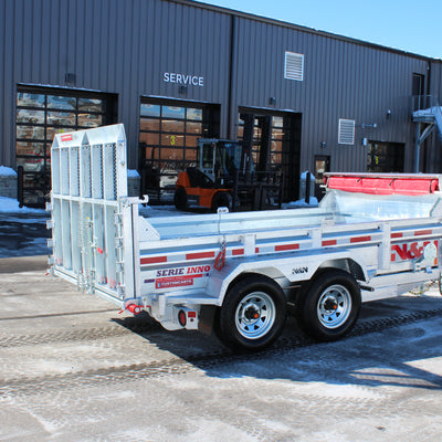 ON ORDER - 2026 N & N 6x12 Dump Trailer with Combo-Gate - STOD5-612G205-L