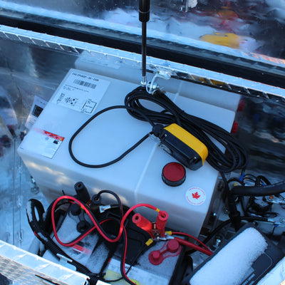 ON ORDER - 2026 N & N 6x12 Dump Trailer with Combo-Gate - STOD5-612G205-L