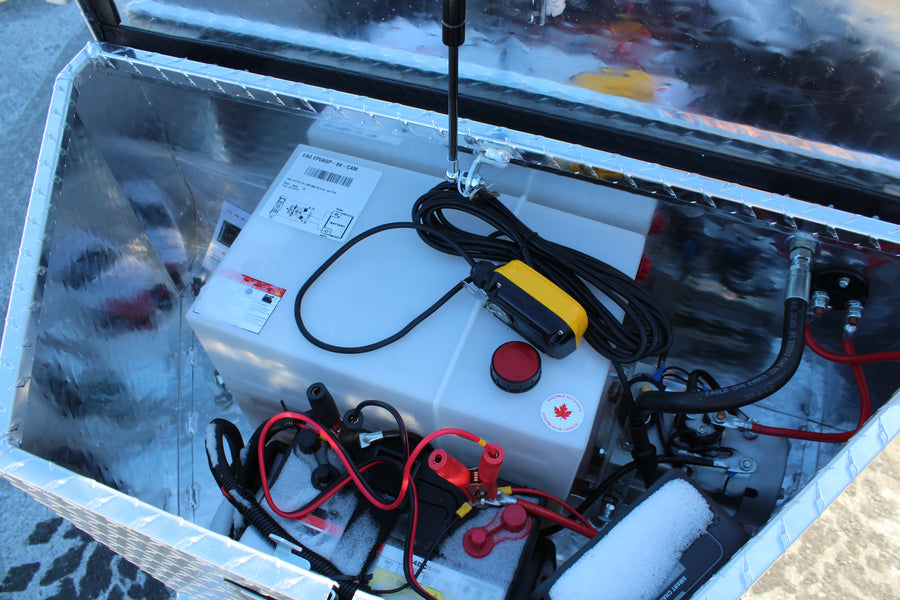 ON ORDER - 2026 N & N 6x12 Dump Trailer with Combo-Gate - STOD5-612G205-L