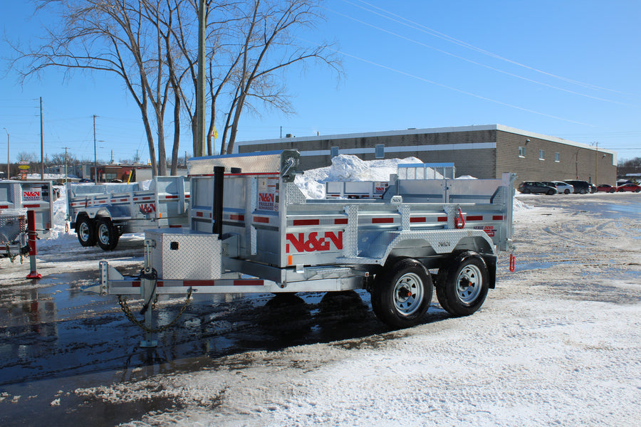 ON ORDER - 2026 N & N 6x10 Dump Trailer - ST0D5-610G205