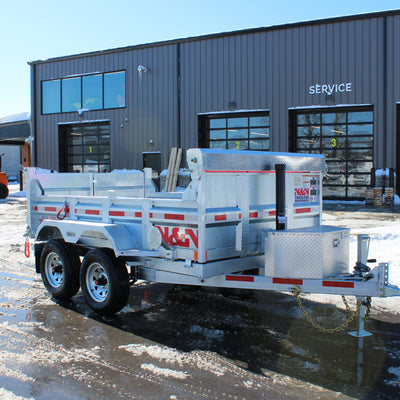 ON ORDER - 2026 N & N 6x10 Dump Trailer - ST0D5-610G205