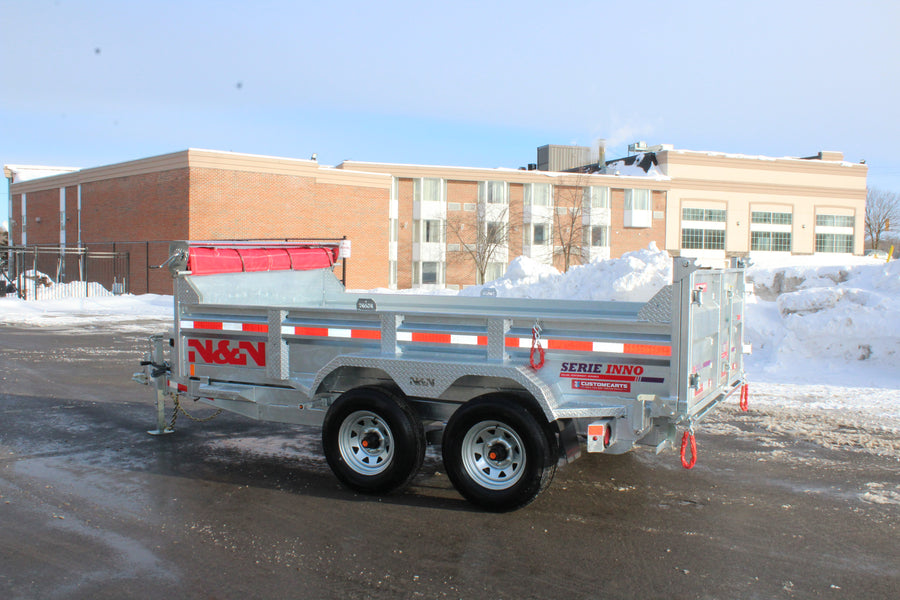 2026 N & N 6x12 Dump Trailer - STOD5-612G205