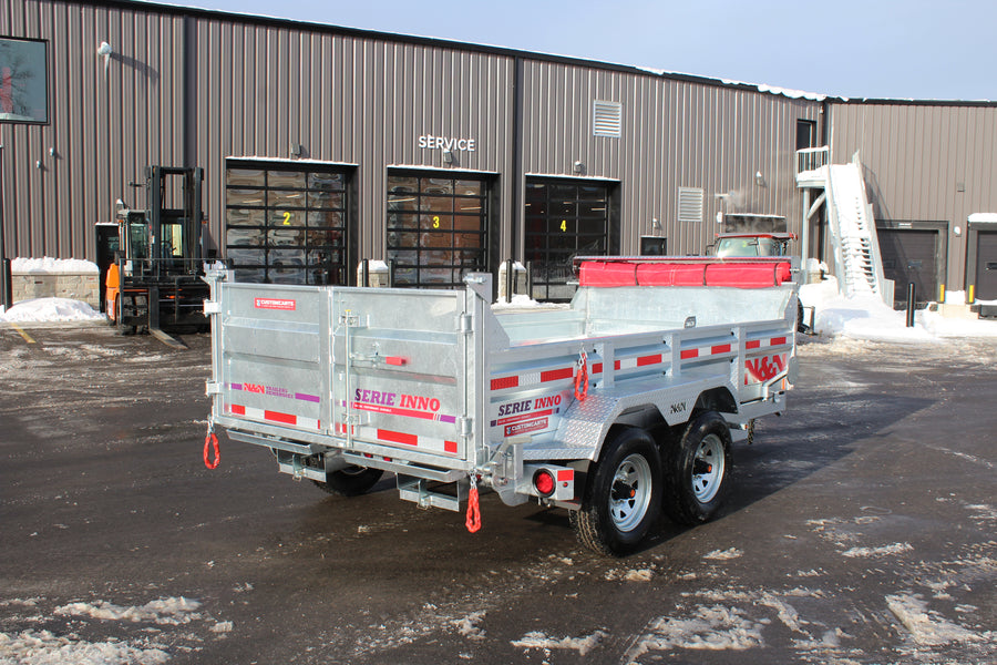 2026 N & N 6x12 Dump Trailer - STOD5-612G205