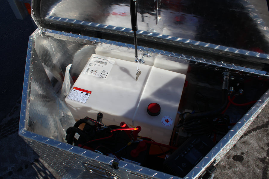 ON ORDER - 2026 N & N 6x12 Dump Trailer with Combo-Gate -STOD5-612G205-L