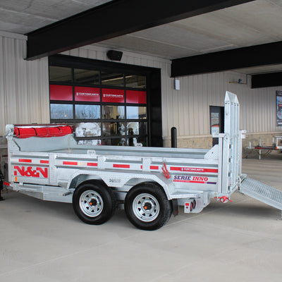 ON ORDER - 2026 N & N 6x12 Dump Trailer with Combo-Gate STOD5-612G205-L