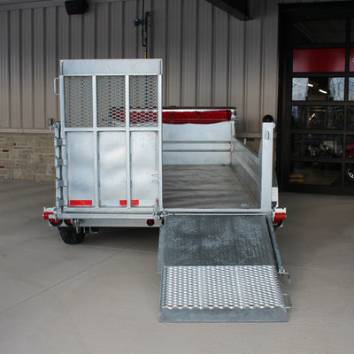 ON ORDER - 2026 N & N 6x12 Dump Trailer with Combo-Gate STOD5-612G205-L