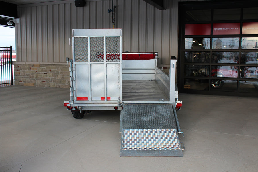 ON ORDER - 2026 N & N 6x12 Dump Trailer with Combo-Gate STOD5-612G205-L