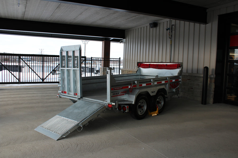 ON ORDER - 2026 N & N 6x12 Dump Trailer with Combo-Gate STOD5-612G205-L