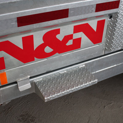 ON ORDER - 2026 N & N 6x12 Dump Trailer with Combo-Gate STOD5-612G205-L