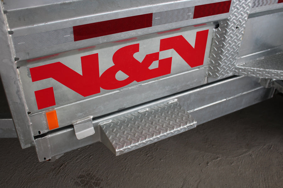 ON ORDER - 2026 N & N 6x12 Dump Trailer with Combo-Gate STOD5-612G205-L