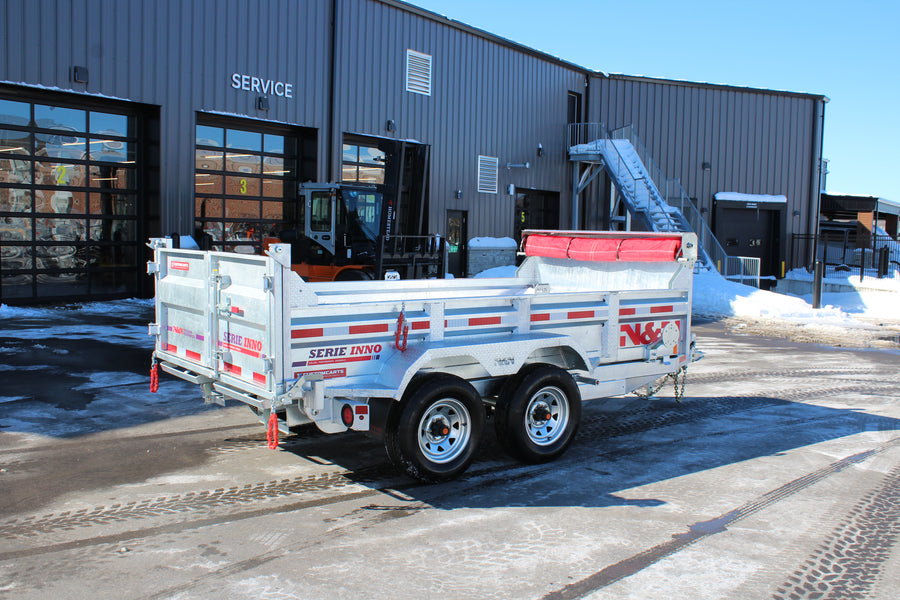 ON ORDER - 2026 N & N 6x12 Dump Trailer - STOD5-612G205