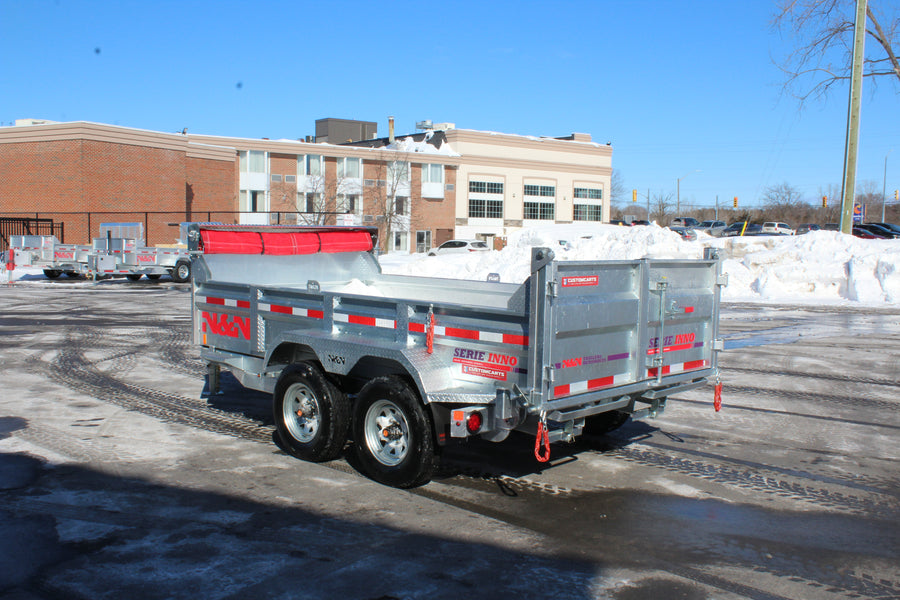 ON ORDER - 2026 N & N 6x12 Dump Trailer - STOD5-612G205